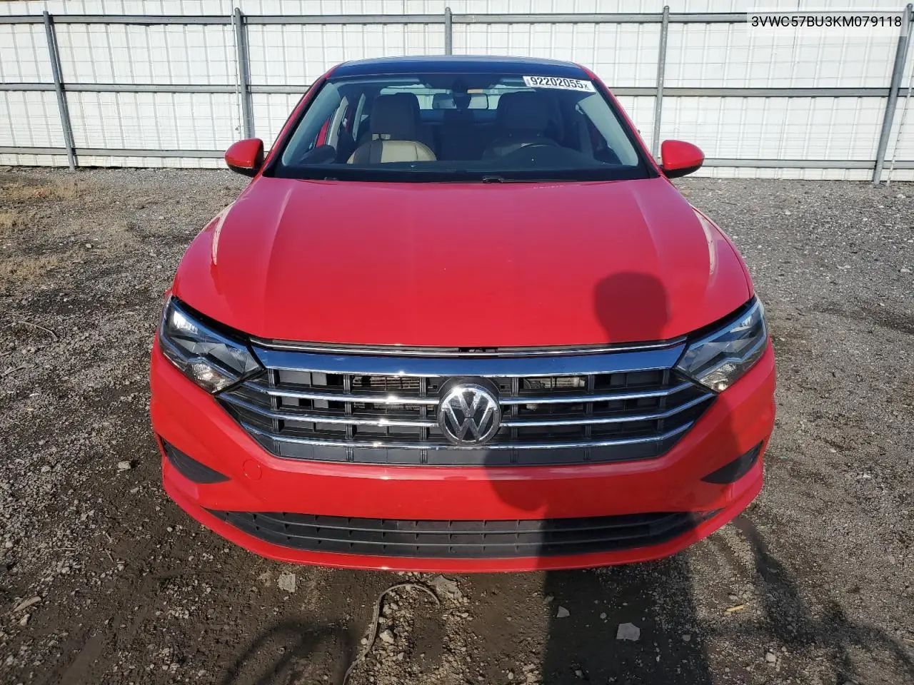 3VWC57BU3KM079118 2019 Volkswagen Jetta S