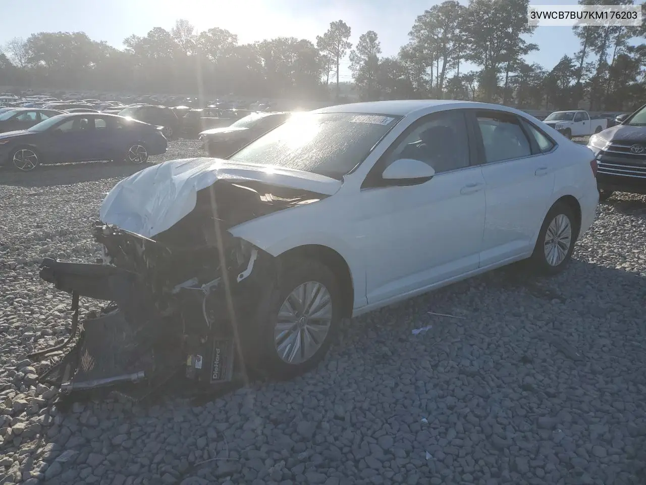 3VWCB7BU7KM176203 2019 Volkswagen Jetta S