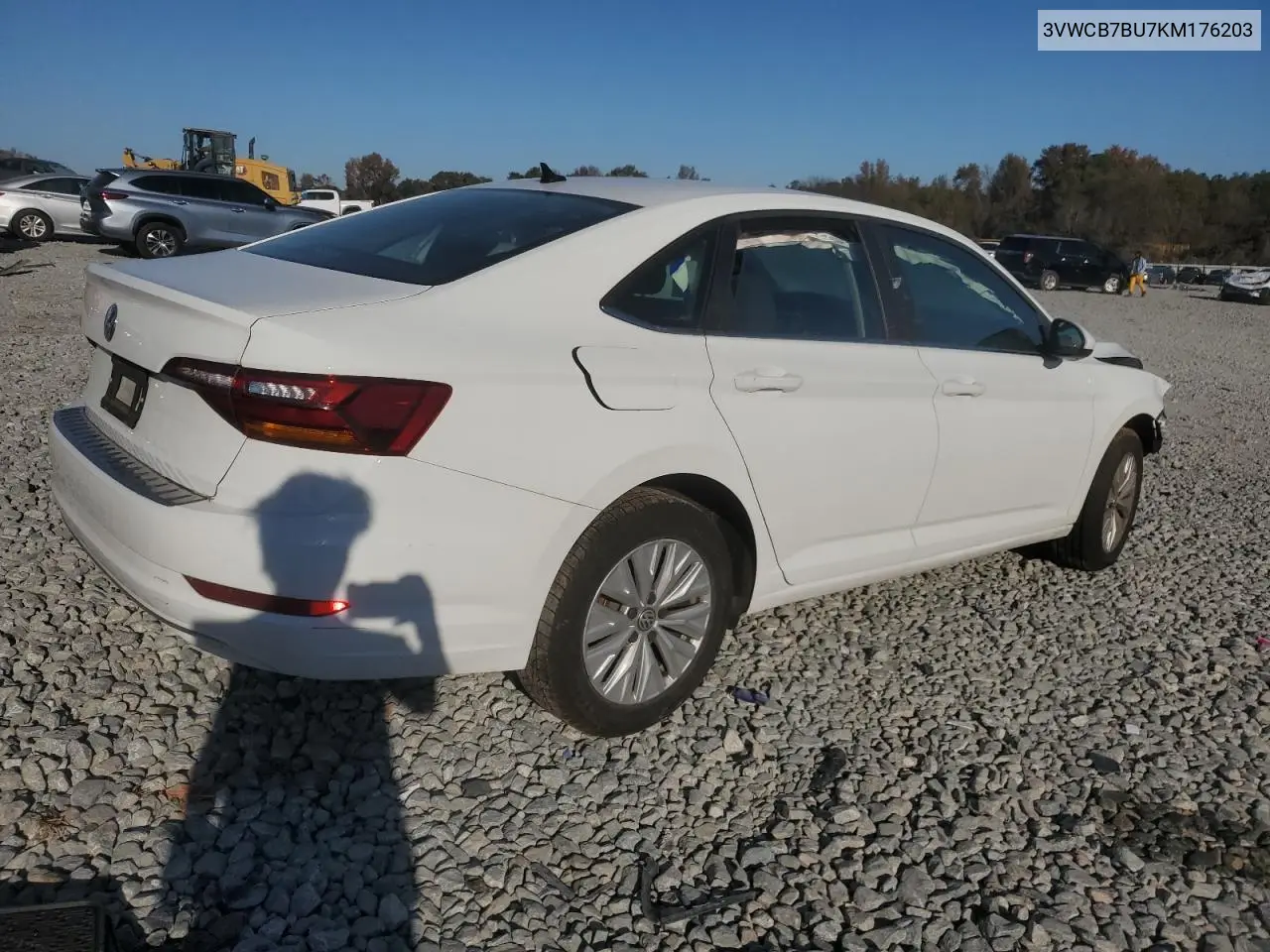 3VWCB7BU7KM176203 2019 Volkswagen Jetta S