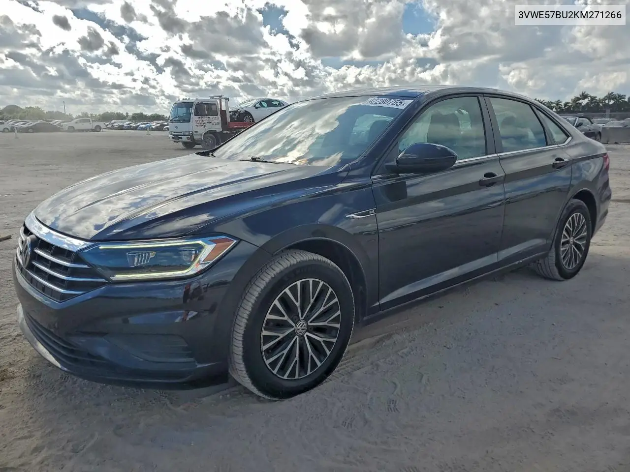 3VWE57BU2KM271266 2019 Volkswagen Jetta Sel
