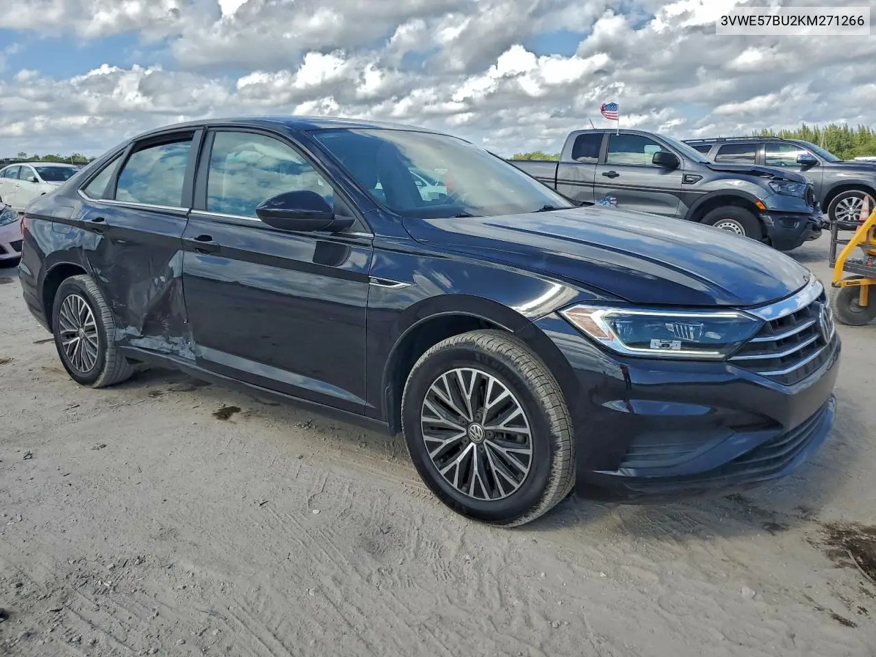 3VWE57BU2KM271266 2019 Volkswagen Jetta Sel