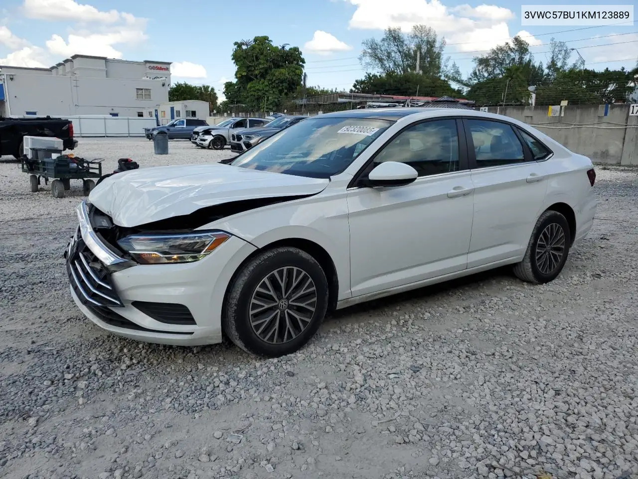 3VWC57BU1KM123889 2019 Volkswagen Jetta S