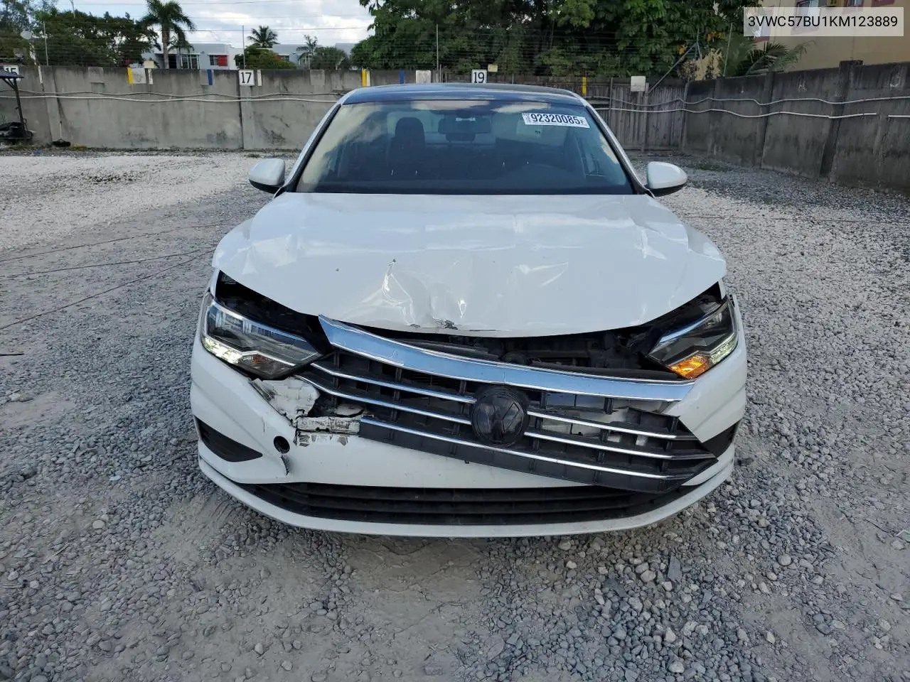 3VWC57BU1KM123889 2019 Volkswagen Jetta S
