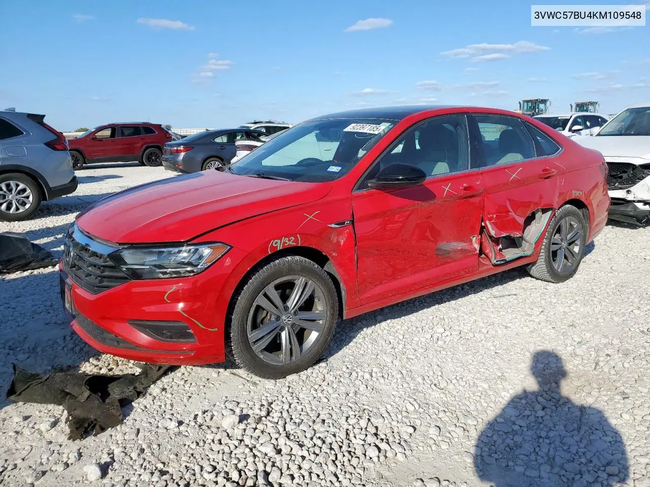 3VWC57BU4KM109548 2019 Volkswagen Jetta S