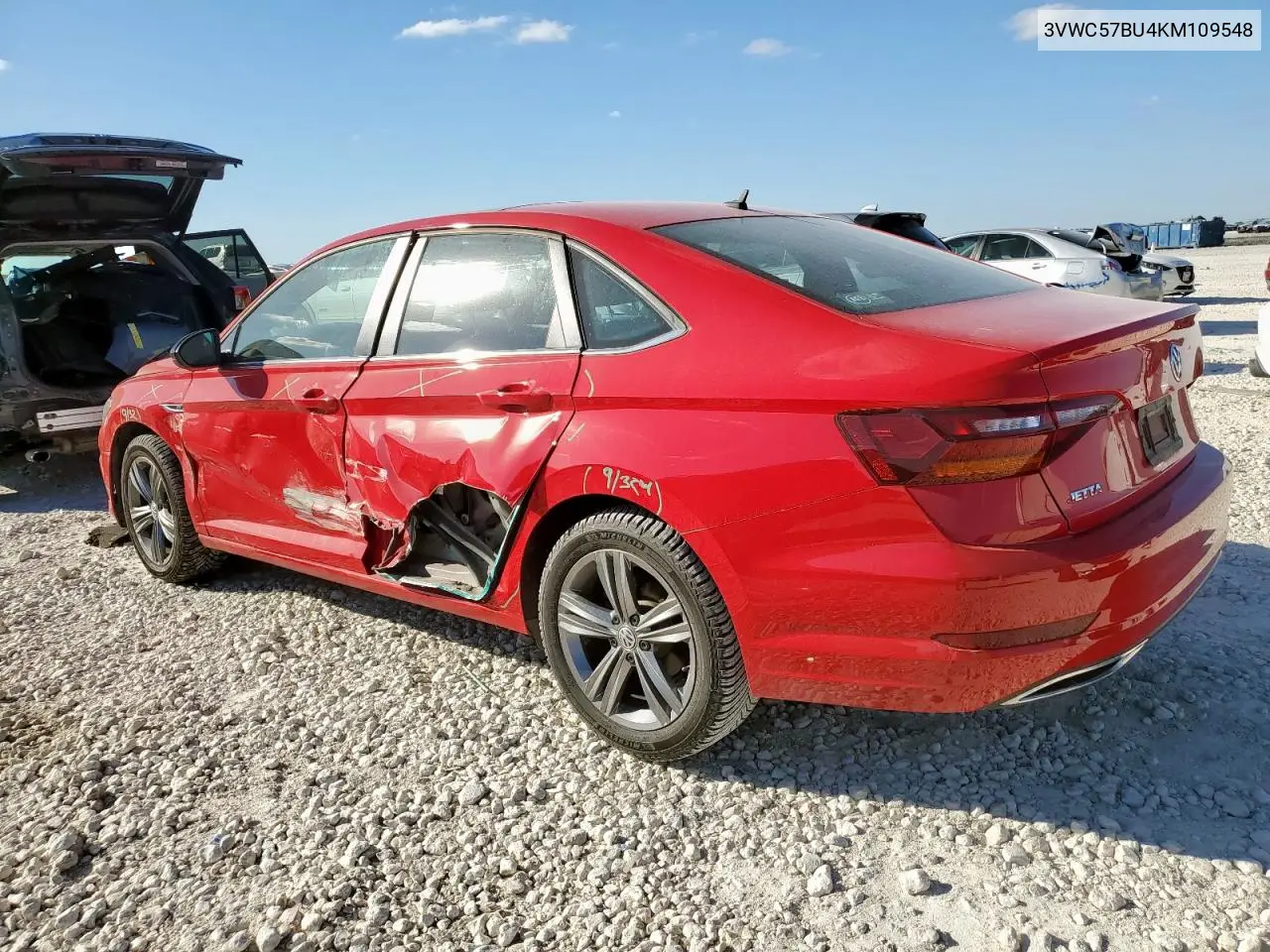 3VWC57BU4KM109548 2019 Volkswagen Jetta S