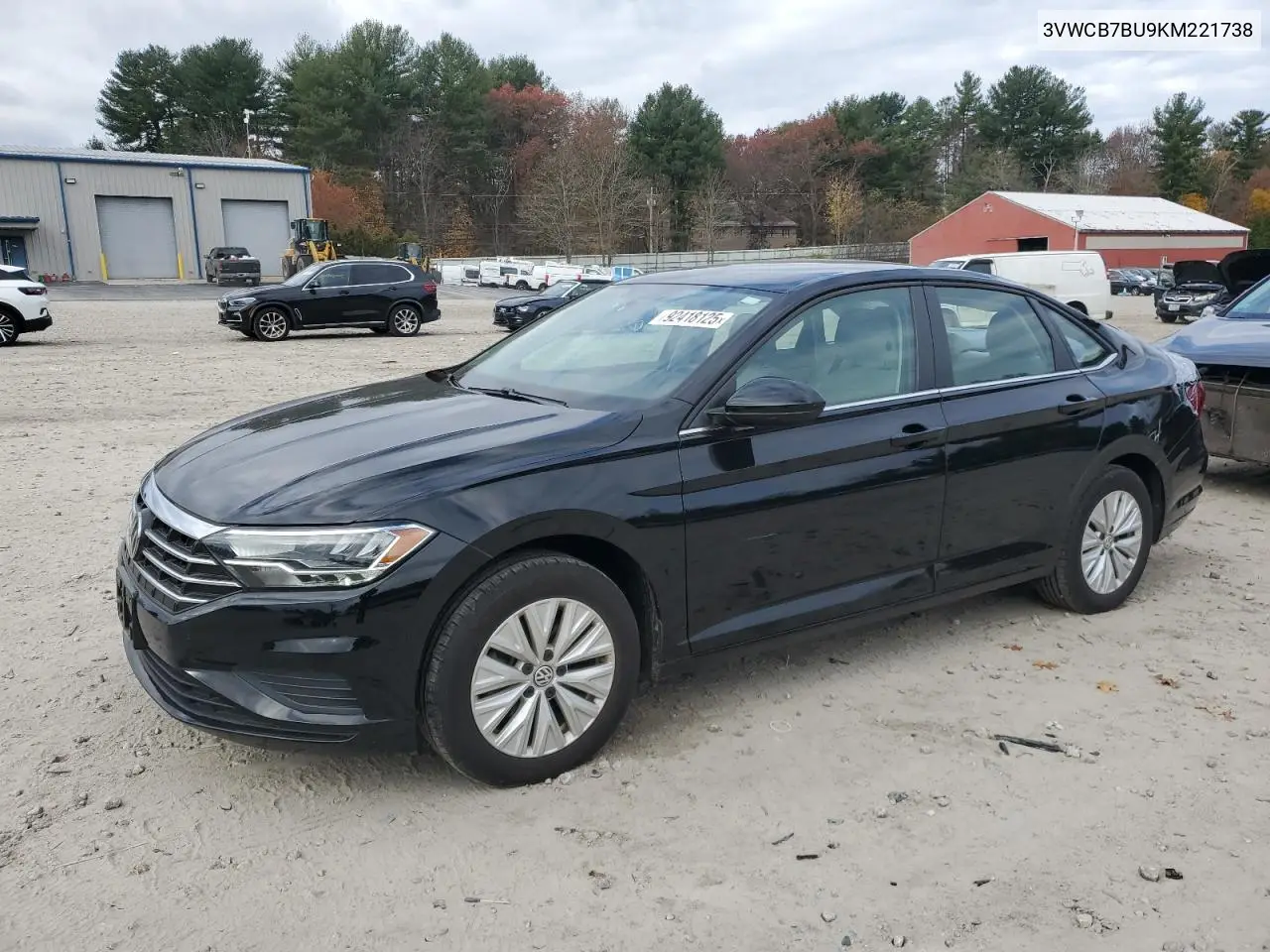 3VWCB7BU9KM221738 2019 Volkswagen Jetta S