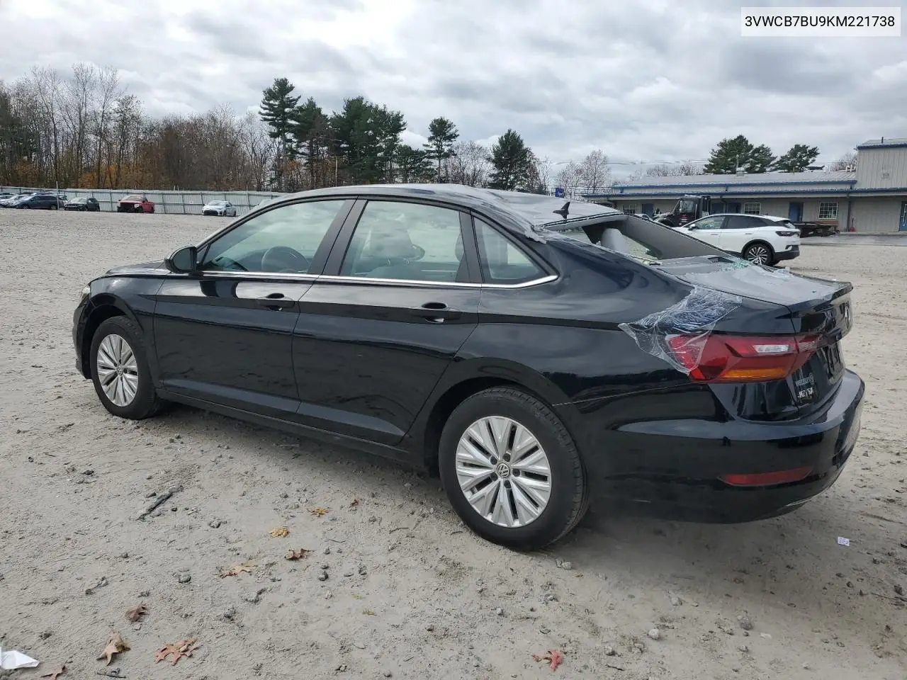 3VWCB7BU9KM221738 2019 Volkswagen Jetta S