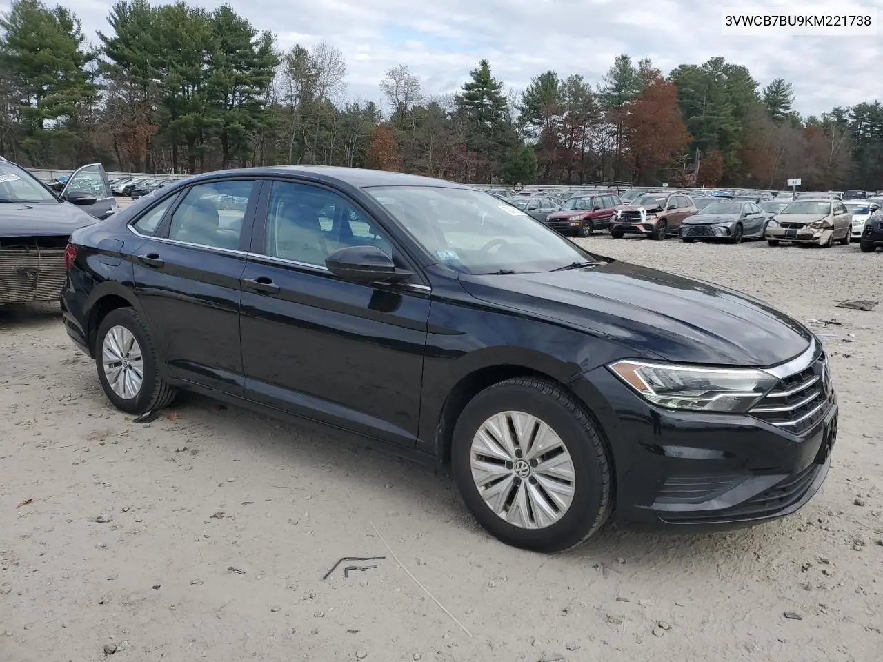 3VWCB7BU9KM221738 2019 Volkswagen Jetta S