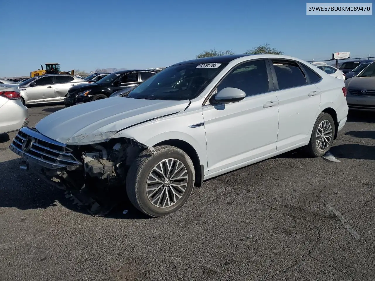 3VWE57BU0KM089470 2019 Volkswagen Jetta Sel