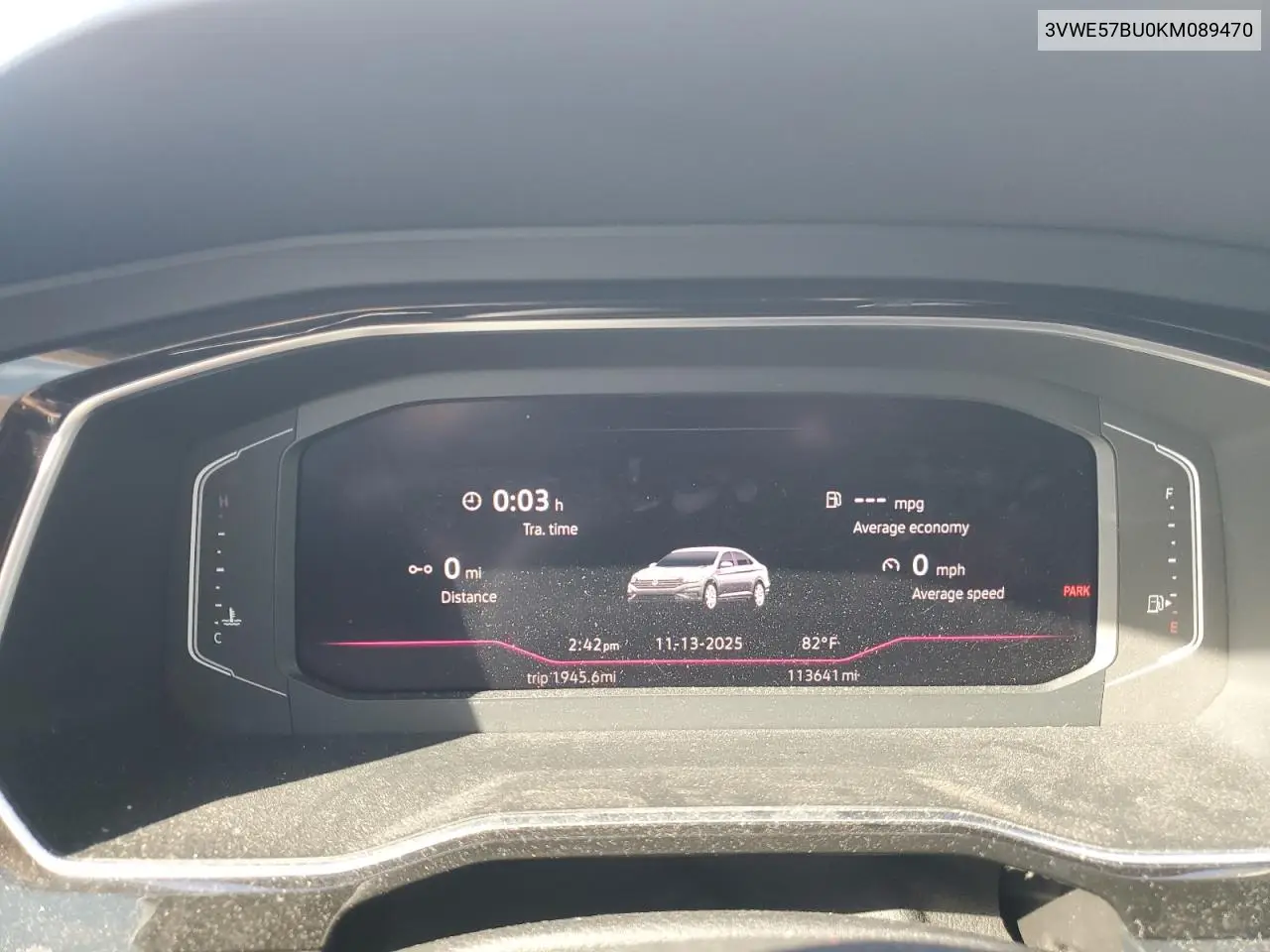 3VWE57BU0KM089470 2019 Volkswagen Jetta Sel