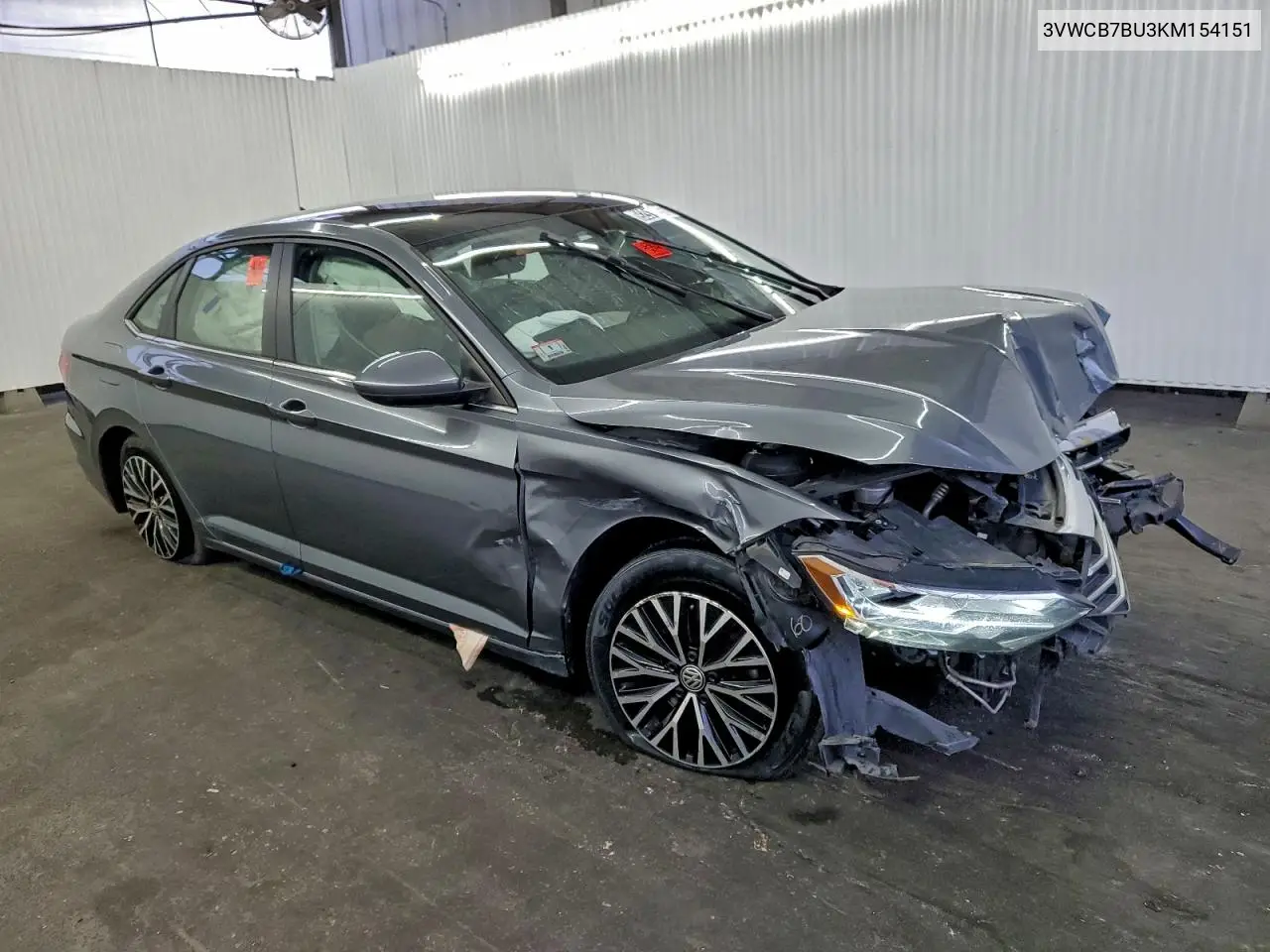 3VWCB7BU3KM154151 2019 Volkswagen Jetta S