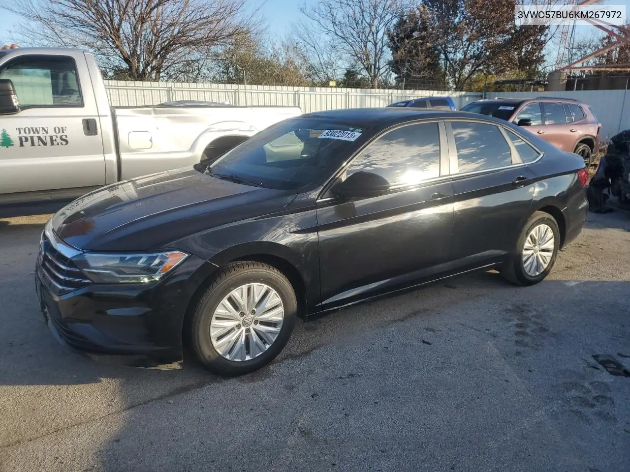 3VWC57BU6KM267972 2019 Volkswagen Jetta S
