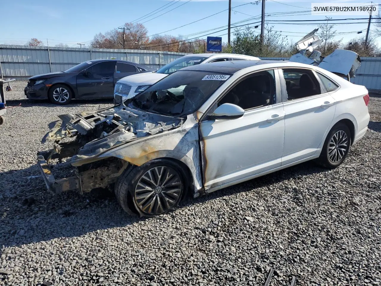 3VWE57BU2KM198920 2019 Volkswagen Jetta Sel