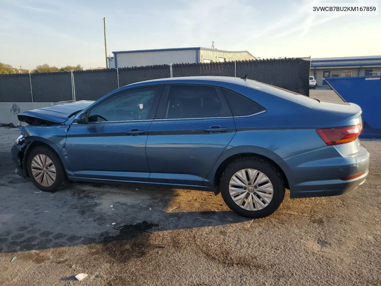 3VWCB7BU2KM167859 2019 Volkswagen Jetta S