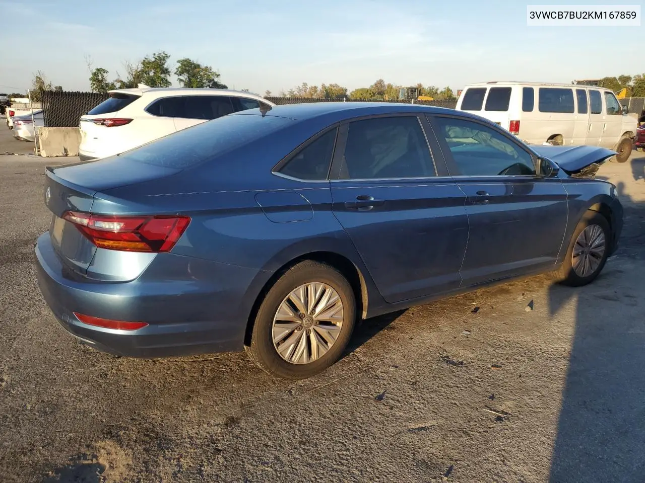 3VWCB7BU2KM167859 2019 Volkswagen Jetta S