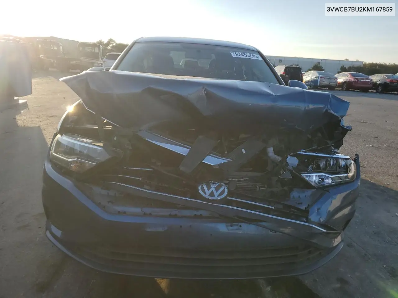 3VWCB7BU2KM167859 2019 Volkswagen Jetta S