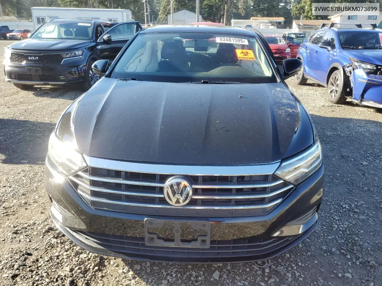 3VWC57BU5KM073899 2019 Volkswagen Jetta S