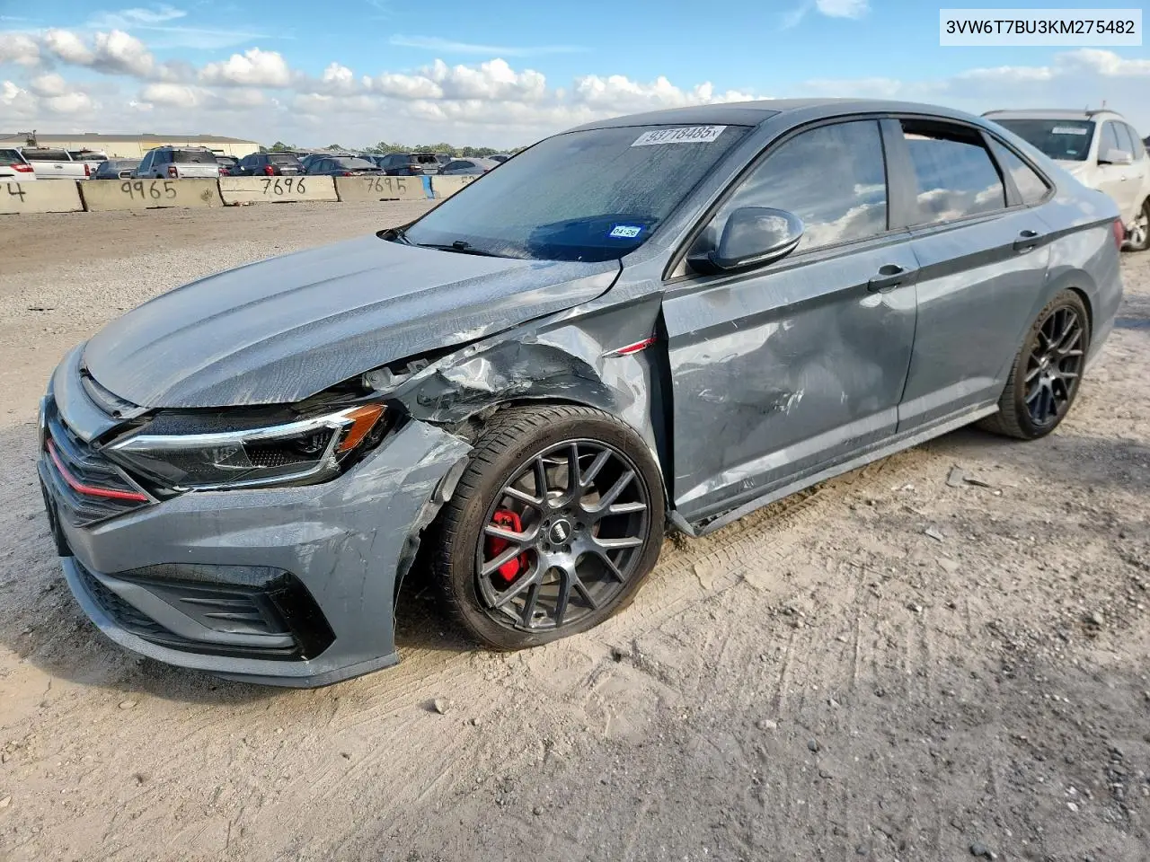 3VW6T7BU3KM275482 2019 Volkswagen Jetta Gli