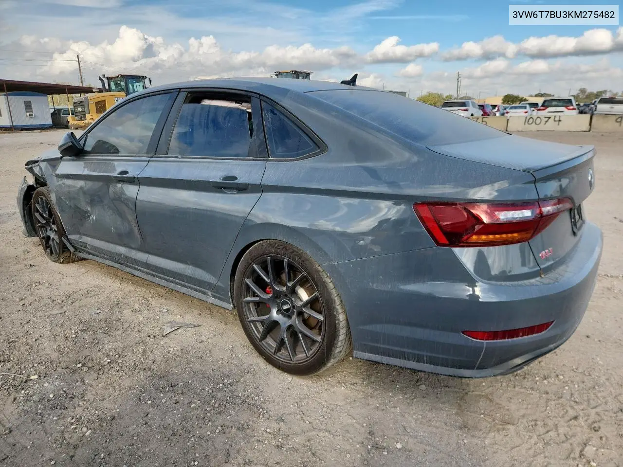 3VW6T7BU3KM275482 2019 Volkswagen Jetta Gli