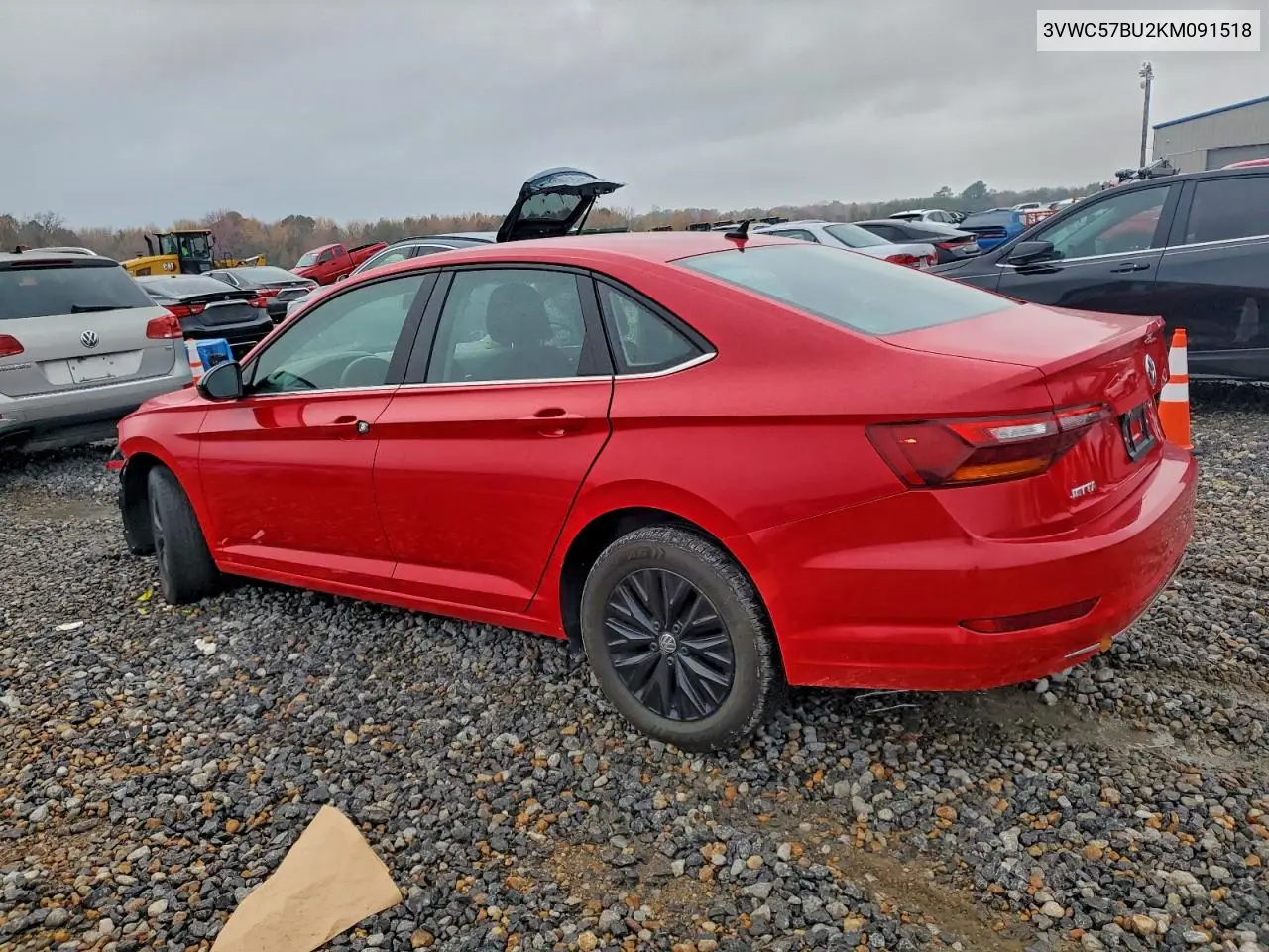 3VWC57BU2KM091518 2019 Volkswagen Jetta S