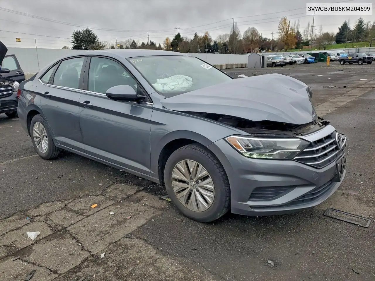 3VWCB7BU6KM204699 2019 Volkswagen Jetta S