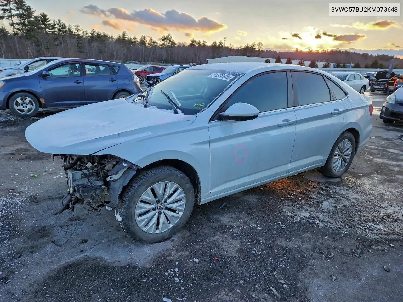 3VWC57BU2KM073648 2019 Volkswagen Jetta S