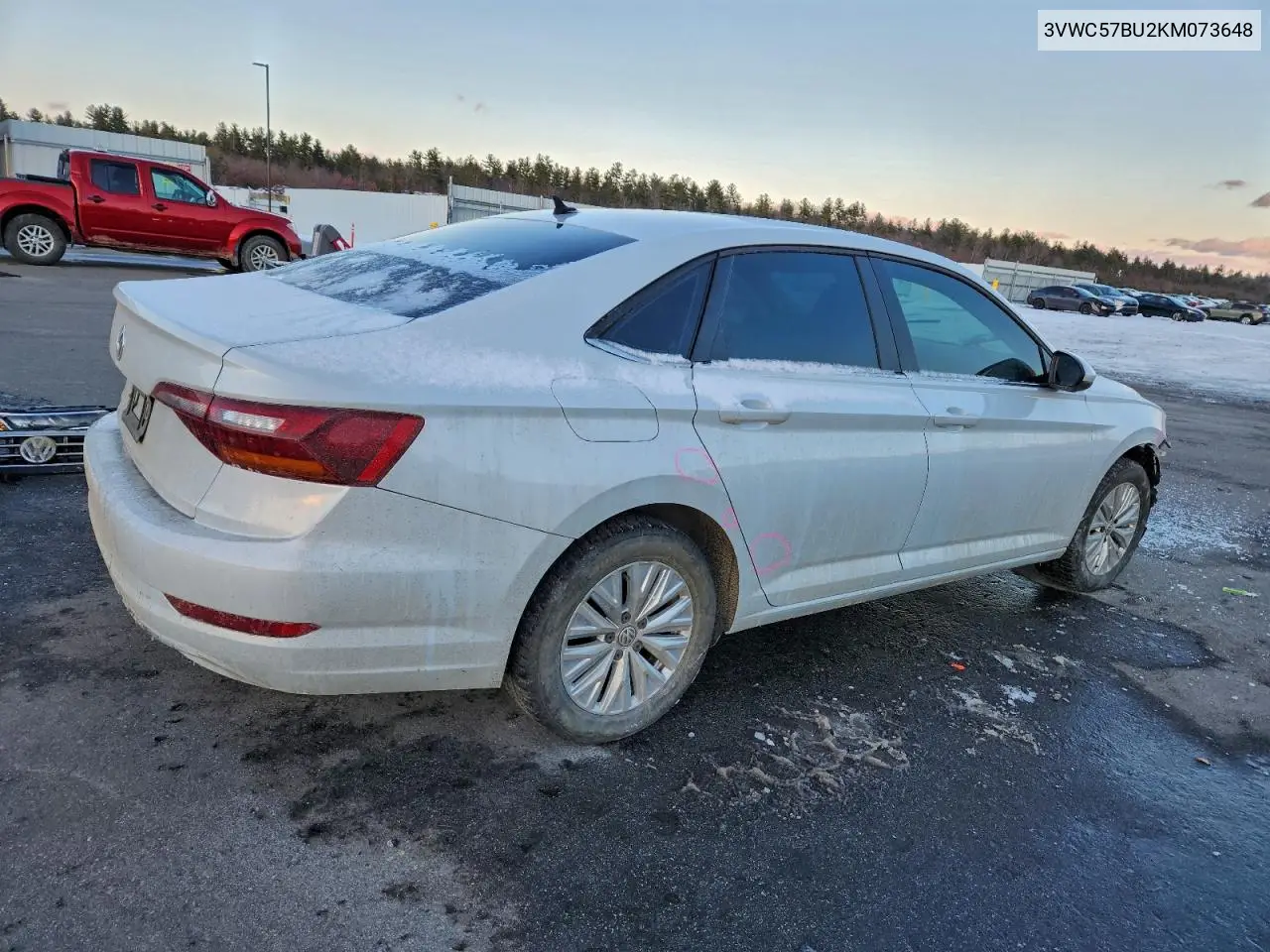 3VWC57BU2KM073648 2019 Volkswagen Jetta S