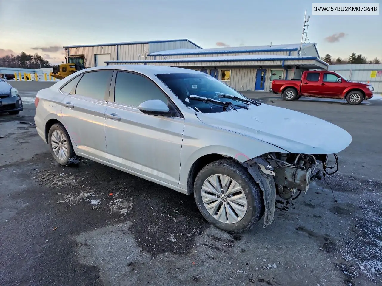 3VWC57BU2KM073648 2019 Volkswagen Jetta S