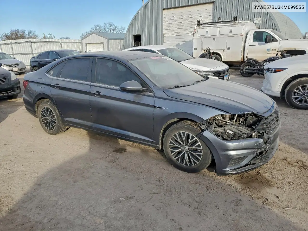 3VWE57BU3KM099555 2019 Volkswagen Jetta Sel