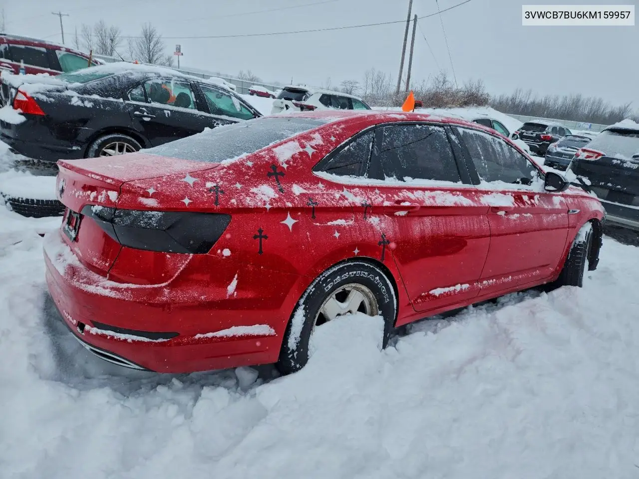 3VWCB7BU6KM159957 2019 Volkswagen Jetta S