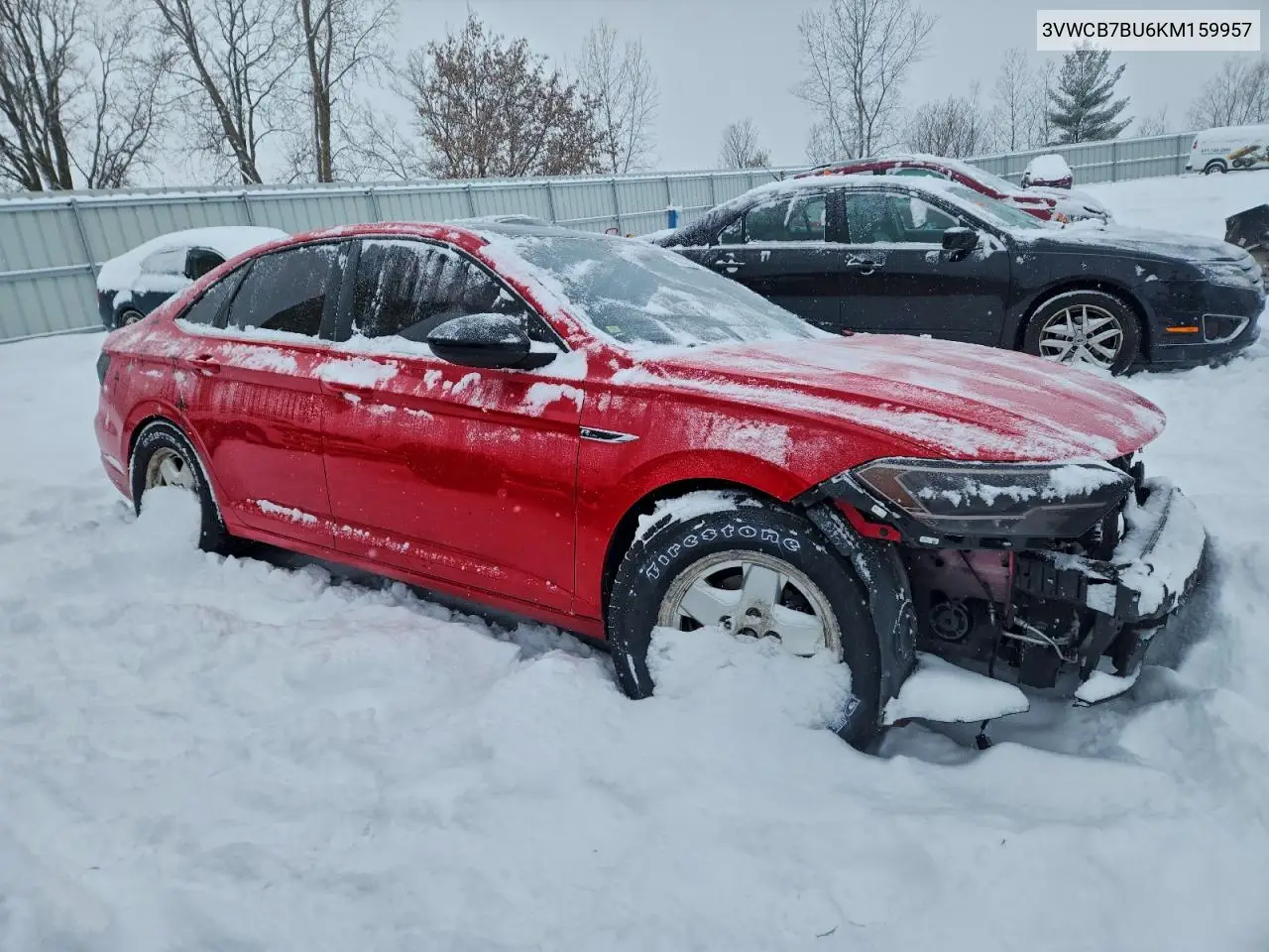3VWCB7BU6KM159957 2019 Volkswagen Jetta S