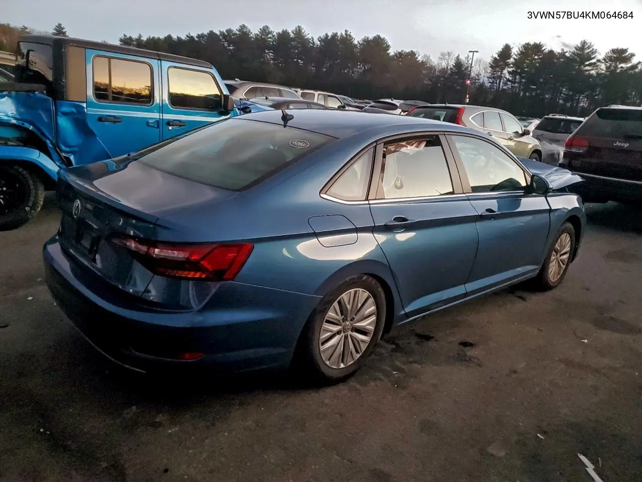 3VWN57BU4KM064684 2019 Volkswagen Jetta S