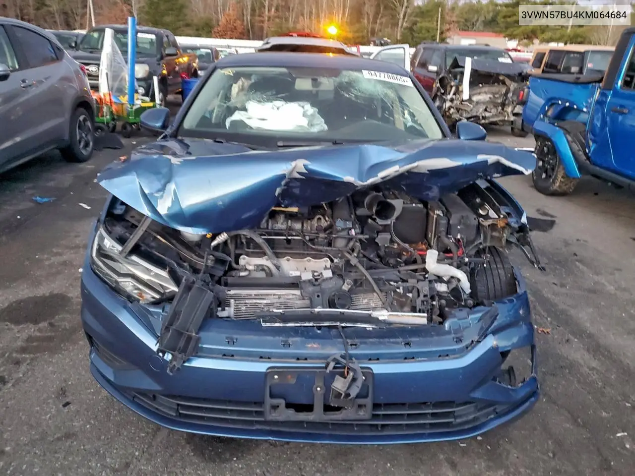 3VWN57BU4KM064684 2019 Volkswagen Jetta S