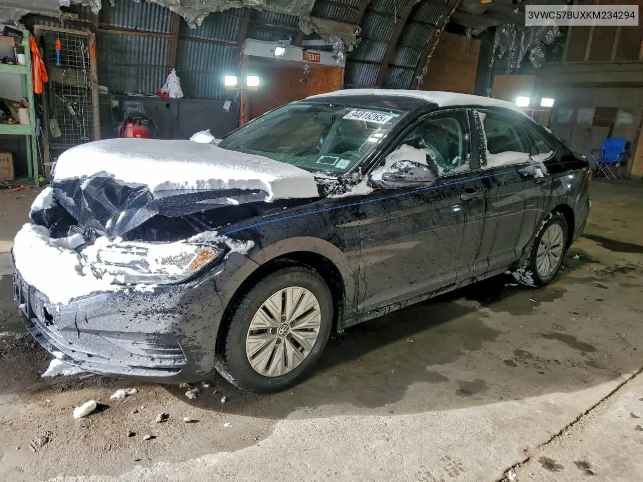 3VWC57BUXKM234294 2019 Volkswagen Jetta S