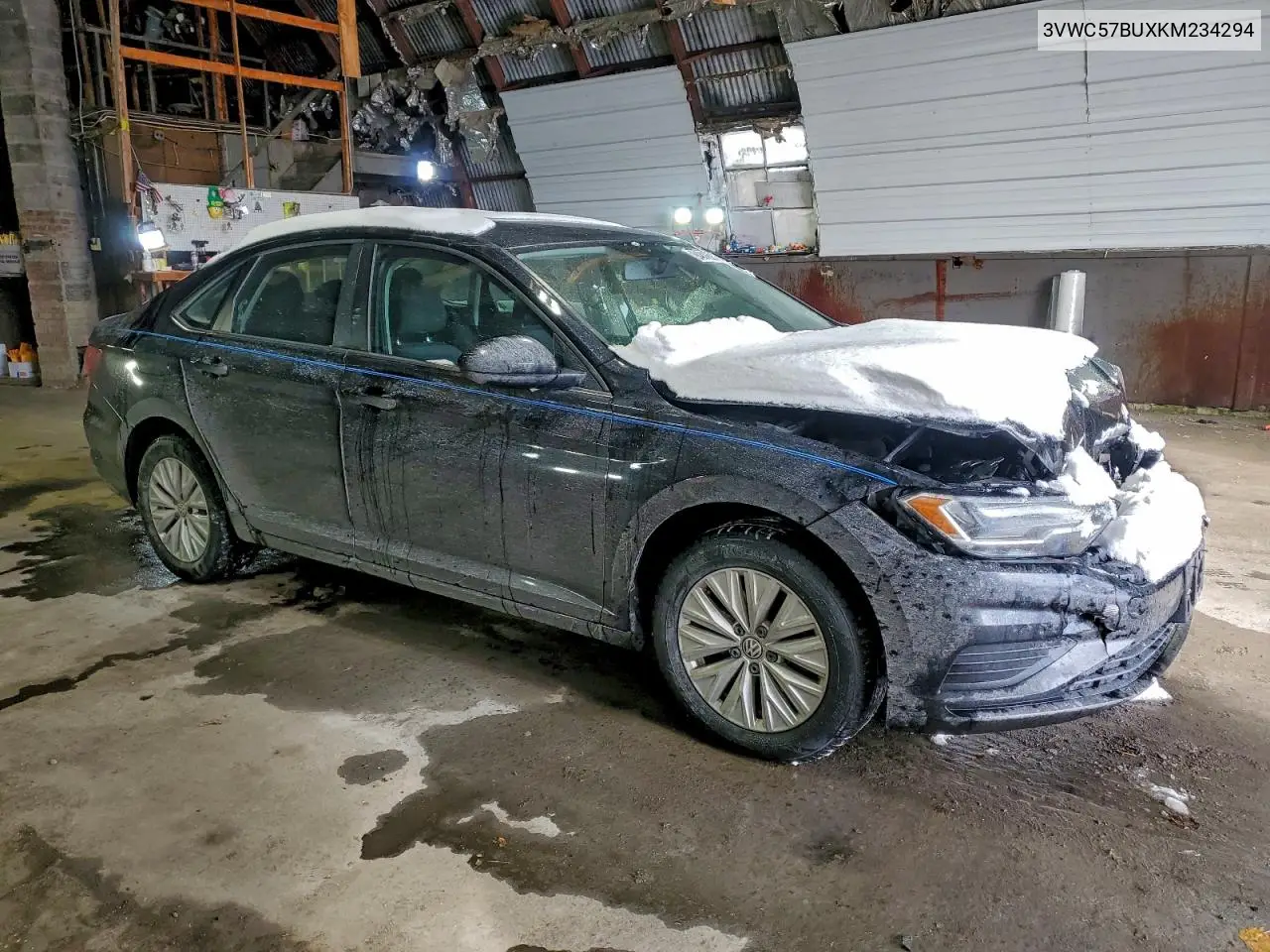 3VWC57BUXKM234294 2019 Volkswagen Jetta S