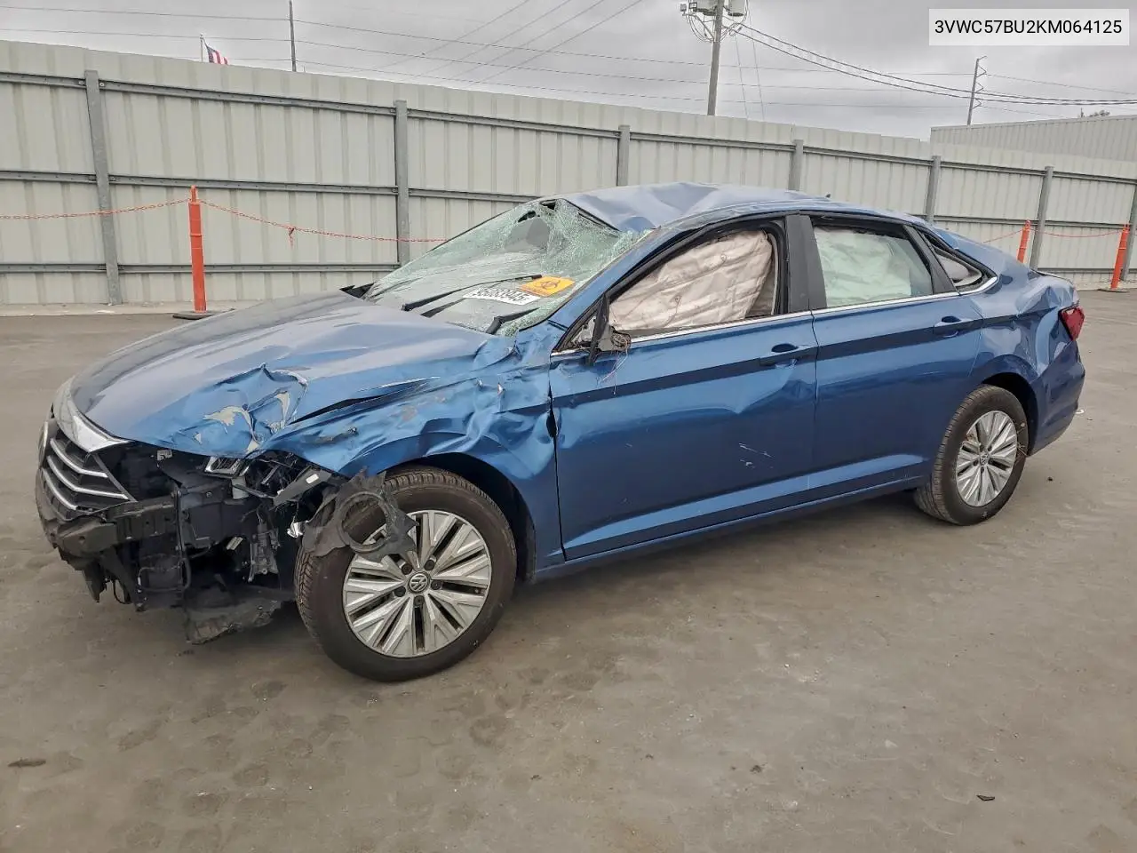 3VWC57BU2KM064125 2019 Volkswagen Jetta S