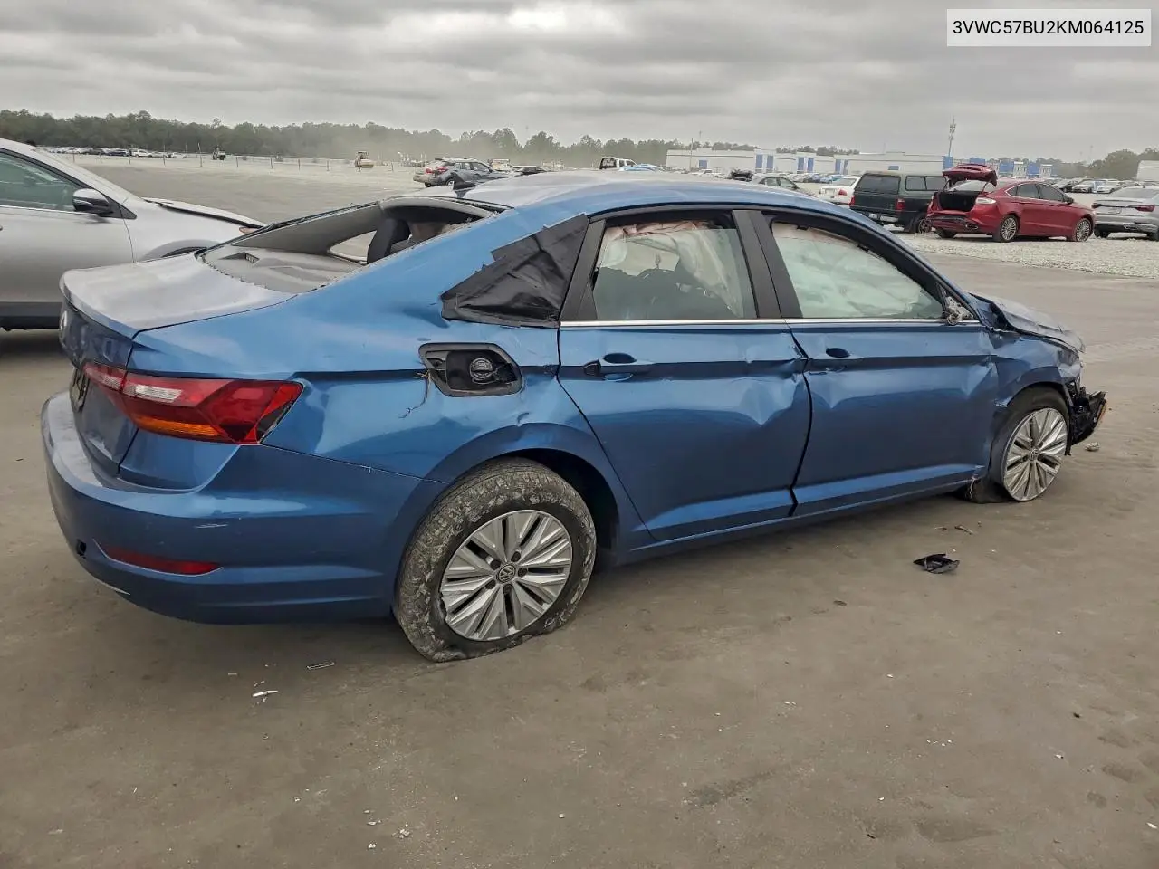 3VWC57BU2KM064125 2019 Volkswagen Jetta S