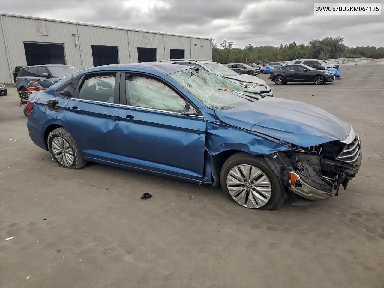 3VWC57BU2KM064125 2019 Volkswagen Jetta S