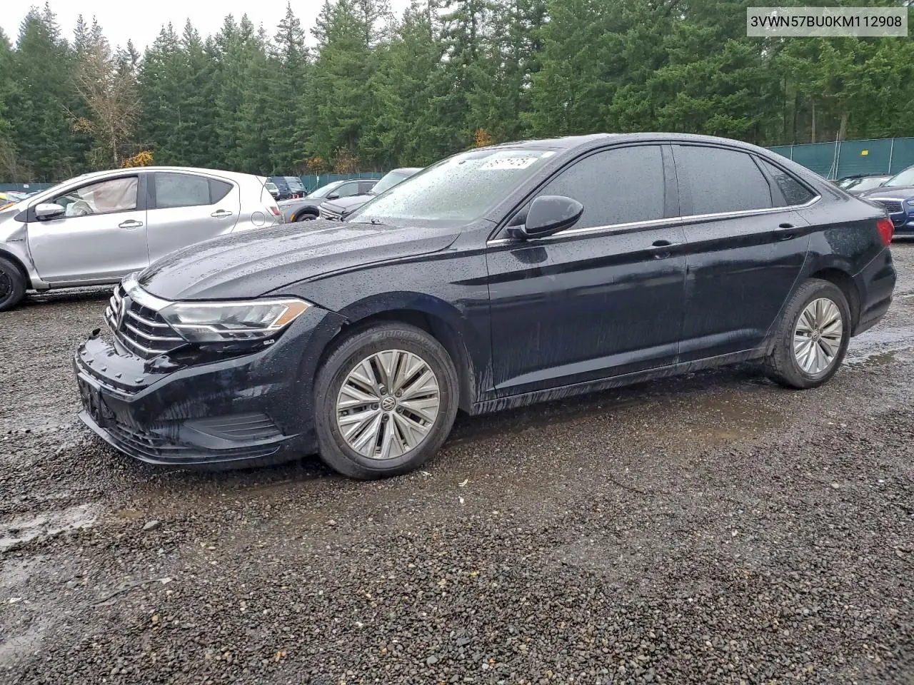 3VWN57BU0KM112908 2019 Volkswagen Jetta S