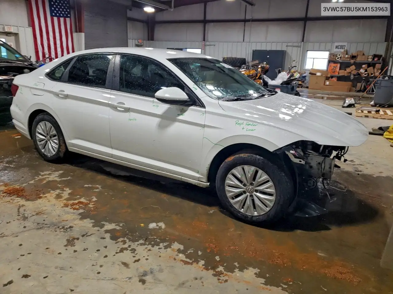 3VWC57BU5KM153963 2019 Volkswagen Jetta S
