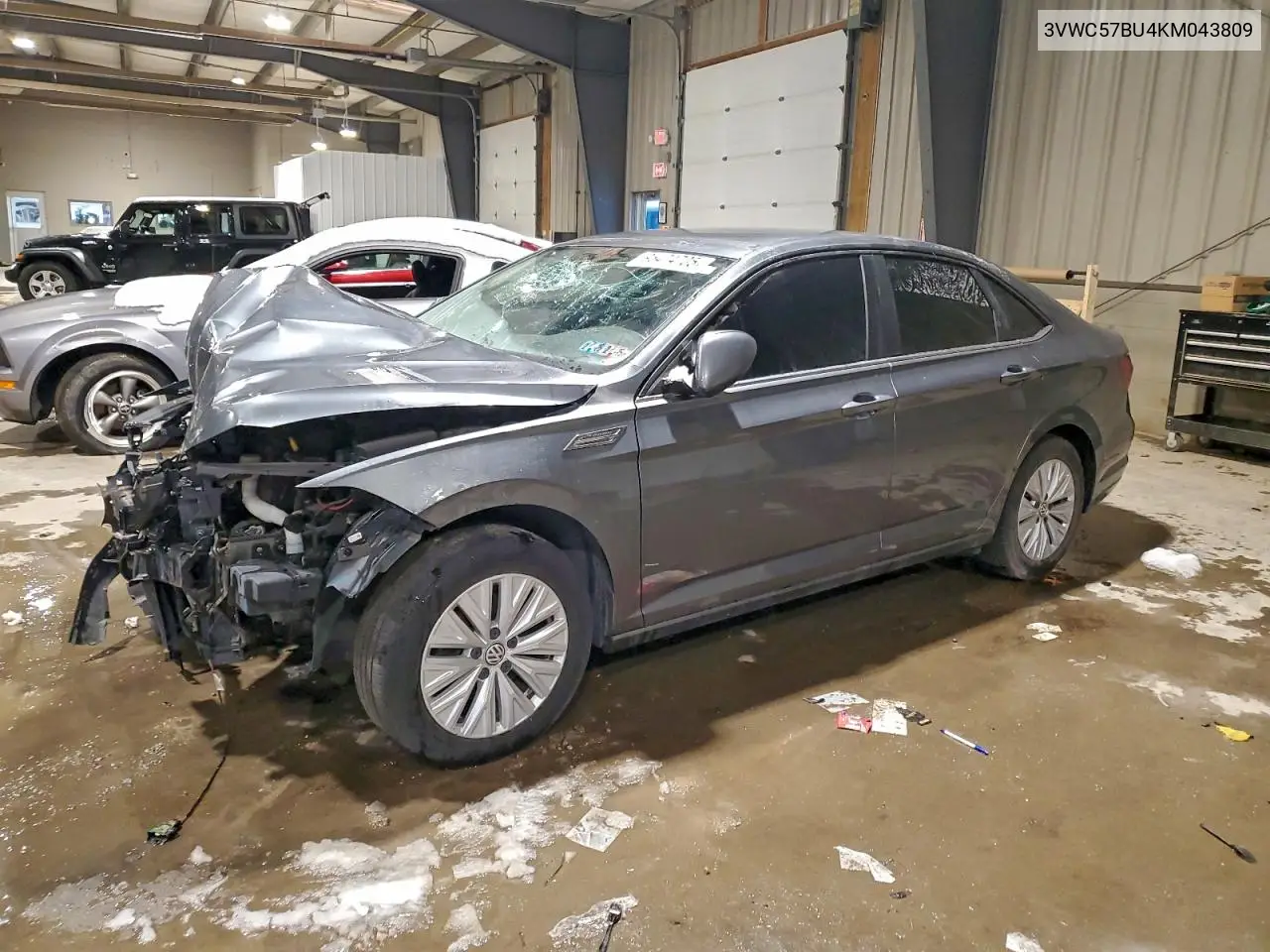 3VWC57BU4KM043809 2019 Volkswagen Jetta S