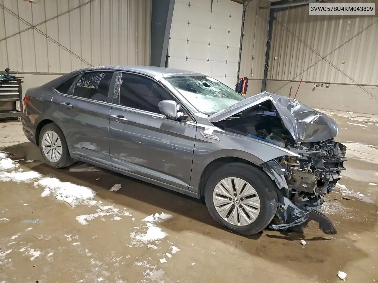 3VWC57BU4KM043809 2019 Volkswagen Jetta S