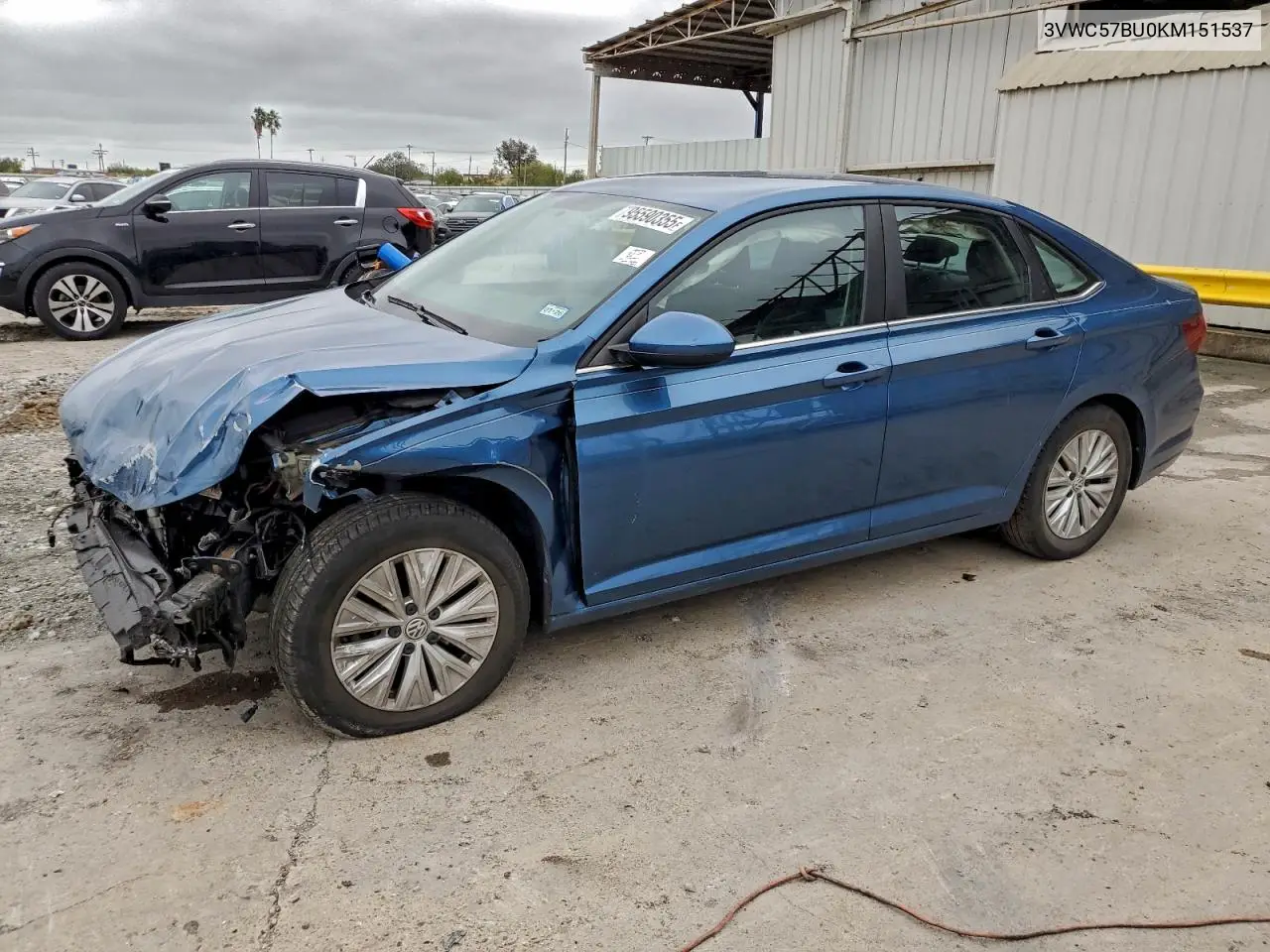 3VWC57BU0KM151537 2019 Volkswagen Jetta S