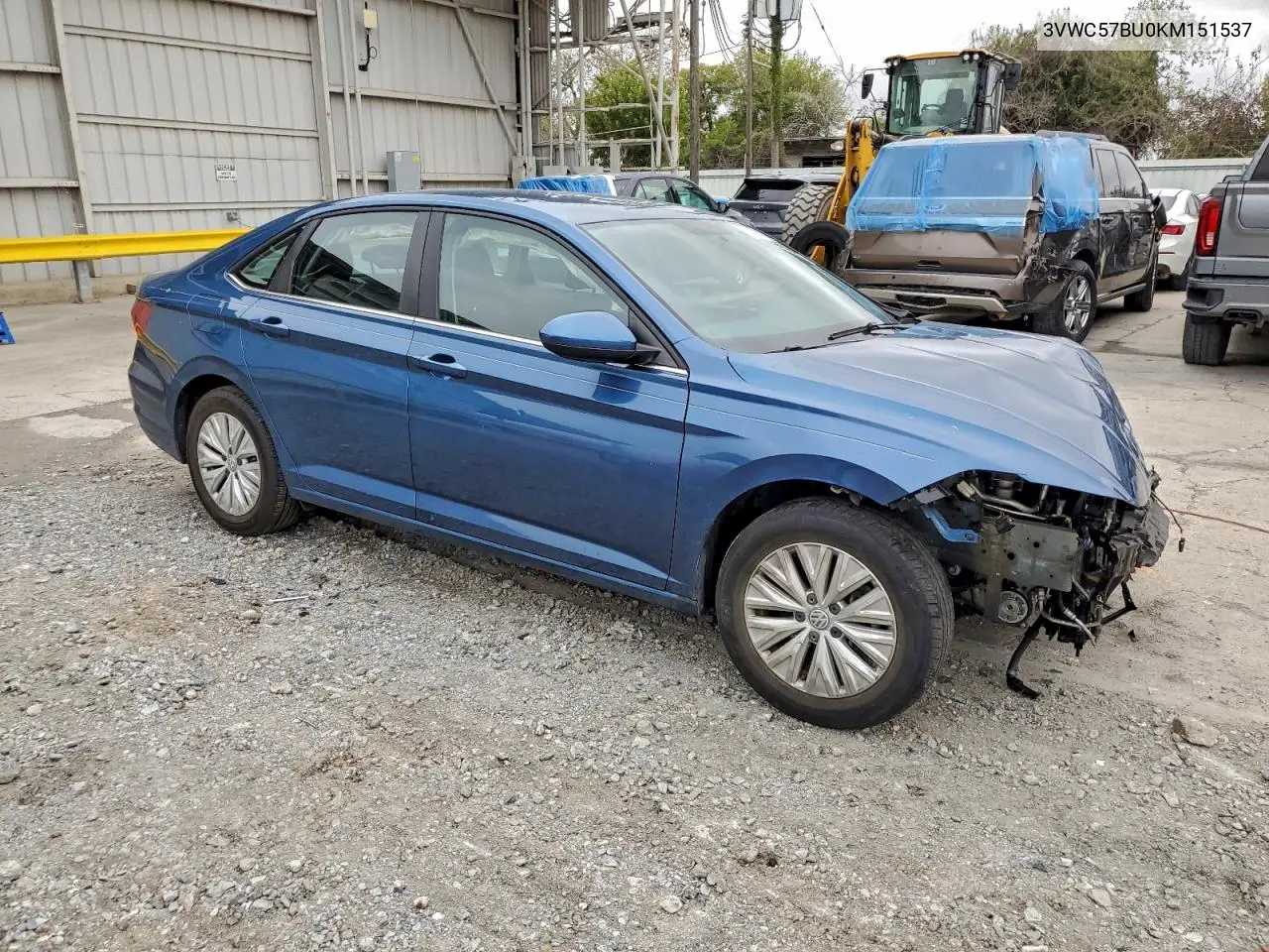 3VWC57BU0KM151537 2019 Volkswagen Jetta S