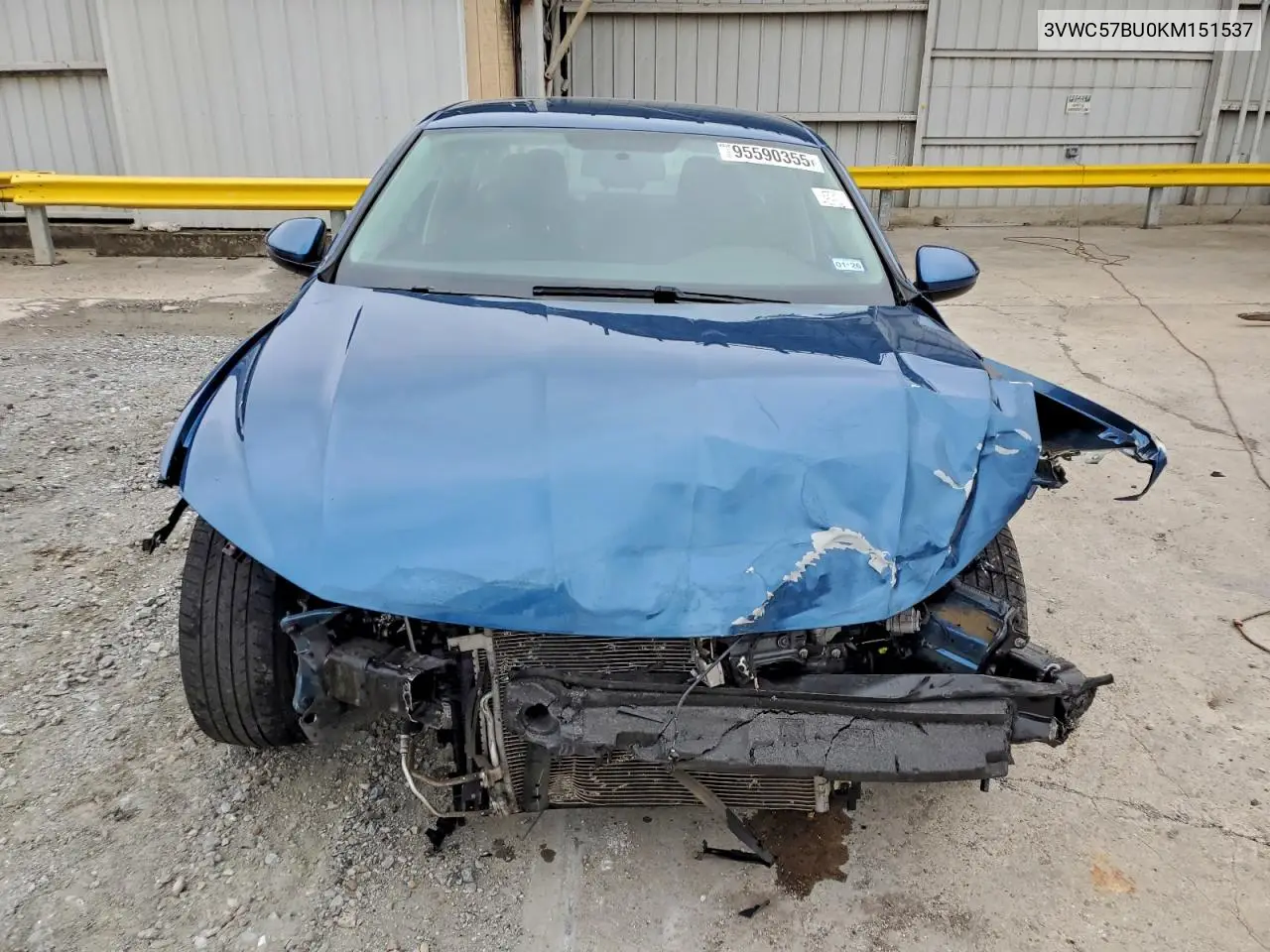 3VWC57BU0KM151537 2019 Volkswagen Jetta S