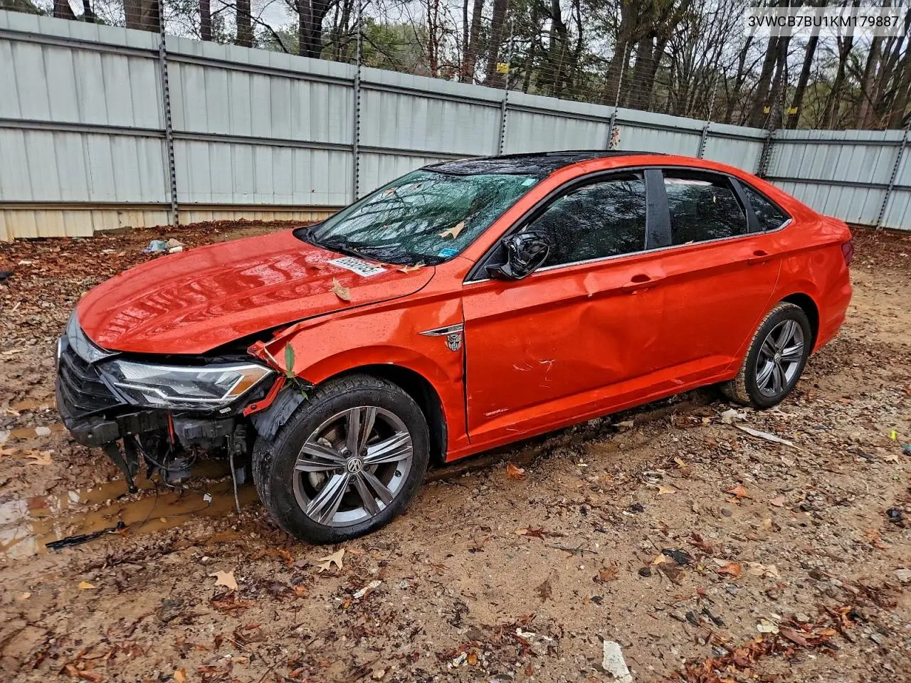 3VWCB7BU1KM179887 2019 Volkswagen Jetta S