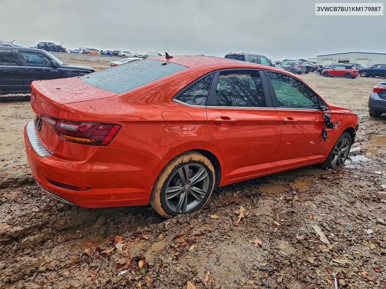 3VWCB7BU1KM179887 2019 Volkswagen Jetta S