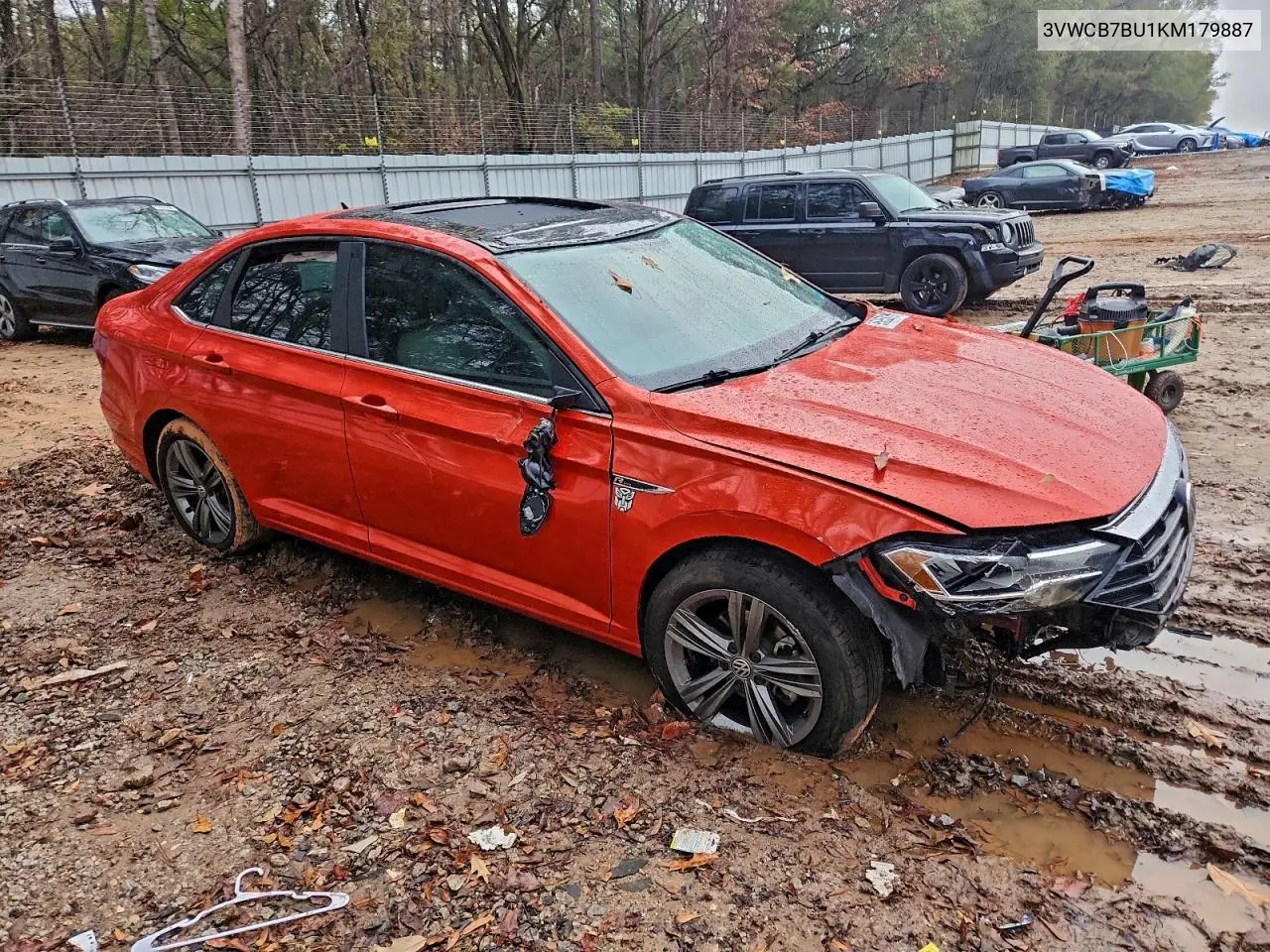 3VWCB7BU1KM179887 2019 Volkswagen Jetta S
