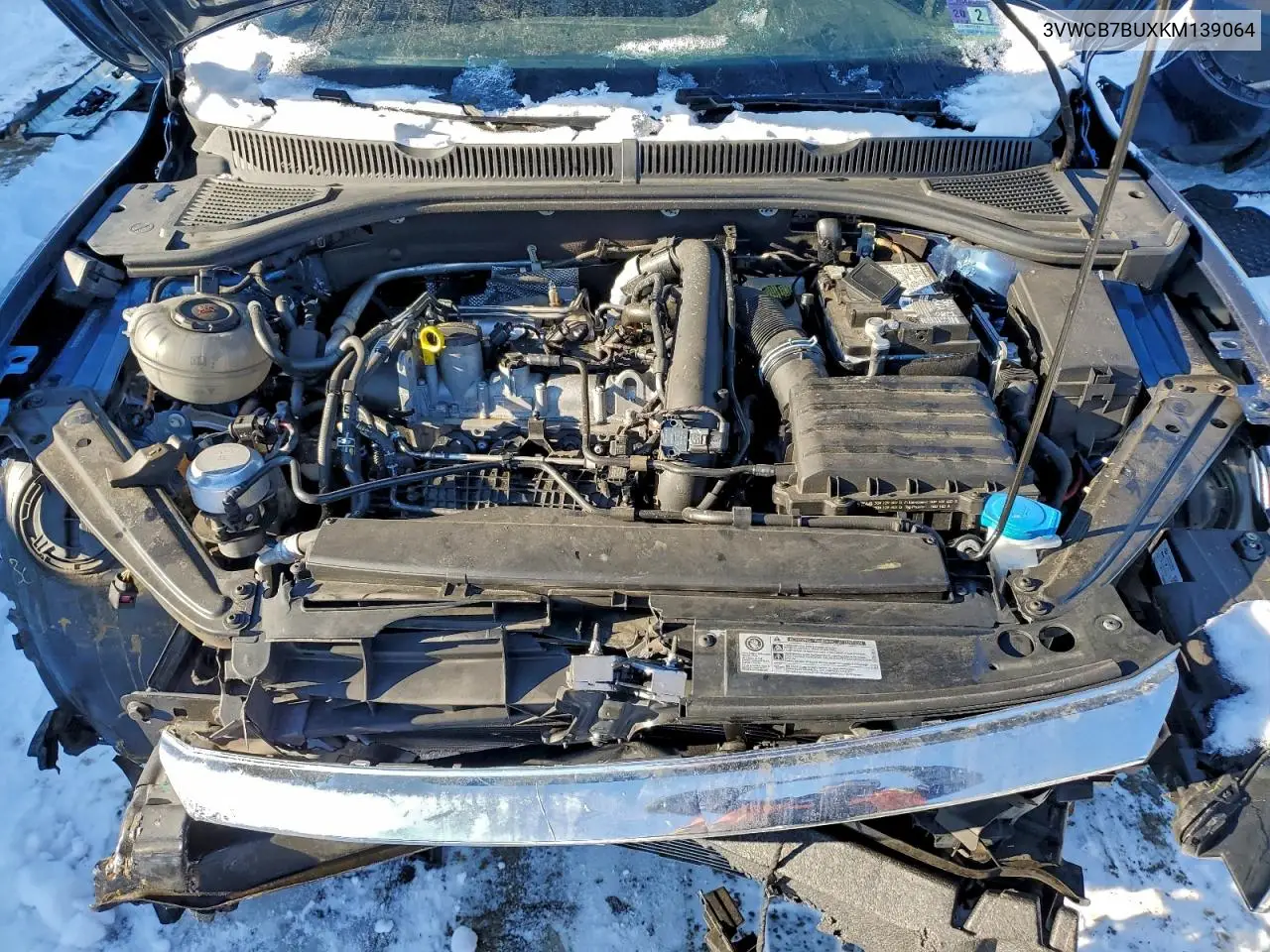 3VWCB7BUXKM139064 2019 Volkswagen Jetta S