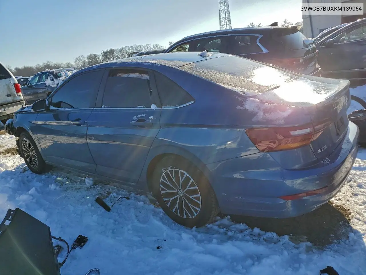 3VWCB7BUXKM139064 2019 Volkswagen Jetta S